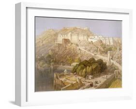 Ambair, from 'India Ancient and Modern', 1867 (Colour Litho)-William 'Crimea' Simpson-Framed Giclee Print