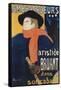 Ambassadeurs; Aristide Bruant, 1892-Henri de Toulouse-Lautrec-Framed Stretched Canvas