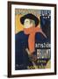 Ambassadeurs; Aristide Bruant, 1892-Henri de Toulouse-Lautrec-Framed Giclee Print