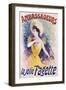 Ambassadeurs: La Jolie Fagette Poster-Jules Chéret-Framed Giclee Print