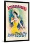 Ambassadeurs: La Jolie Fagette-Jules Ch?ret-Framed Art Print