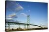 Ambassador Bridge, Detroit, Michigan-Paul Souders-Stretched Canvas