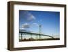 Ambassador Bridge, Detroit, Michigan-Paul Souders-Framed Premium Photographic Print