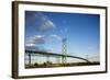 Ambassador Bridge, Detroit, Michigan-Paul Souders-Framed Photographic Print