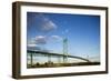 Ambassador Bridge, Detroit, Michigan-Paul Souders-Framed Photographic Print