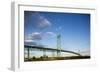 Ambassador Bridge, Detroit, Michigan-Paul Souders-Framed Photographic Print