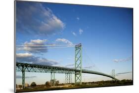 Ambassador Bridge, Detroit, Michigan-Paul Souders-Mounted Photographic Print