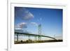 Ambassador Bridge, Detroit, Michigan-Paul Souders-Framed Photographic Print