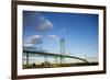 Ambassador Bridge, Detroit, Michigan-Paul Souders-Framed Photographic Print