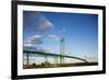 Ambassador Bridge, Detroit, Michigan-Paul Souders-Framed Photographic Print