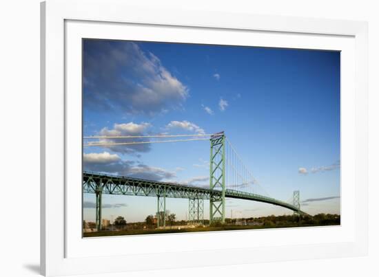 Ambassador Bridge, Detroit, Michigan-Paul Souders-Framed Photographic Print