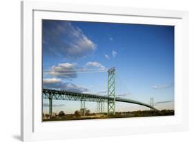 Ambassador Bridge, Detroit, Michigan-Paul Souders-Framed Photographic Print