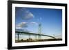 Ambassador Bridge, Detroit, Michigan-Paul Souders-Framed Photographic Print