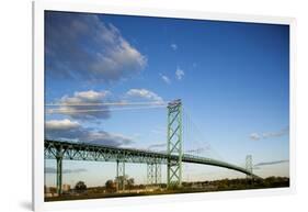 Ambassador Bridge, Detroit, Michigan-Paul Souders-Framed Photographic Print