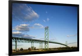 Ambassador Bridge, Detroit, Michigan-Paul Souders-Framed Photographic Print