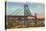 Ambassador Bridge, Detroit, Michigan-null-Stretched Canvas