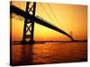 Ambassador Bridge, U.S.A.-Greg Johnston-Stretched Canvas