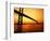 Ambassador Bridge, U.S.A.-Greg Johnston-Framed Photographic Print