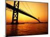 Ambassador Bridge, U.S.A.-Greg Johnston-Mounted Photographic Print