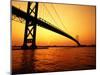 Ambassador Bridge, U.S.A.-Greg Johnston-Mounted Photographic Print