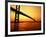 Ambassador Bridge, U.S.A.-Greg Johnston-Framed Photographic Print