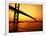 Ambassador Bridge, U.S.A.-Greg Johnston-Framed Photographic Print