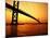 Ambassador Bridge, U.S.A.-Greg Johnston-Mounted Photographic Print