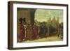 Ambassadors from the Czar of Muscovy in the Hague on 4 November 1631, 1630S-Sybrand van Beest-Framed Giclee Print