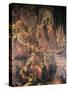 Ambassadors of Pope and Venetians Pleading with Barbarossa for Peace in Vain-Jacopo Tintoretto-Stretched Canvas
