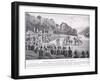 Ambassadors of the Alumanni before Aurelian 270 AD-Odoardo Borrani-Framed Giclee Print