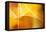 Amber Abstract II-Douglas Taylor-Framed Stretched Canvas