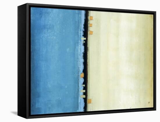 Amber Accent II-Lisa Ridgers-Framed Stretched Canvas