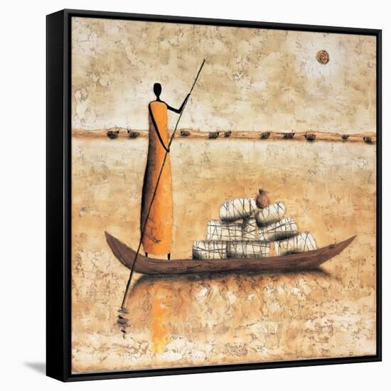 Amber Daybreak-Michel Rauscher-Framed Stretched Canvas