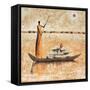 Amber Daybreak-Michel Rauscher-Framed Stretched Canvas