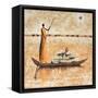 Amber Daybreak-Michel Rauscher-Framed Stretched Canvas