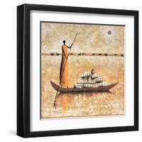 Amber Daybreak-Michel Rauscher-Framed Art Print