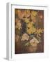 'Amber Flowers', c20th century-George Sheringham-Framed Giclee Print