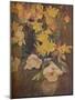 'Amber Flowers', c20th century-George Sheringham-Mounted Giclee Print