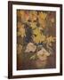 'Amber Flowers', c20th century-George Sheringham-Framed Giclee Print