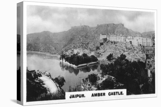 Amber Fort, Jaipur, India, C1925-null-Stretched Canvas