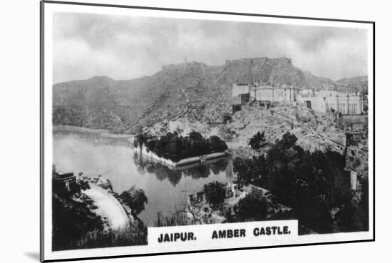 Amber Fort, Jaipur, India, C1925-null-Mounted Premium Giclee Print