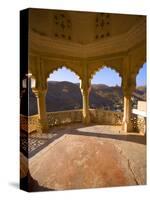 Amber Fort, Jaipur, Rajasthan, India, Asia-Ben Pipe-Stretched Canvas