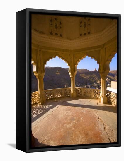 Amber Fort, Jaipur, Rajasthan, India, Asia-Ben Pipe-Framed Stretched Canvas