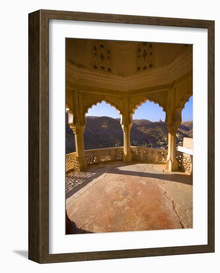 Amber Fort, Jaipur, Rajasthan, India, Asia-Ben Pipe-Framed Photographic Print