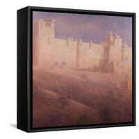 Amber Fort, Jaipur-Lincoln Seligman-Framed Stretched Canvas