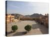 Amber Fort Palace, Jaipur, Rajasthan, India, Asia-Wendy Connett-Stretched Canvas