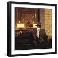 Amber Glow 1-Brent Lynch-Framed Art Print