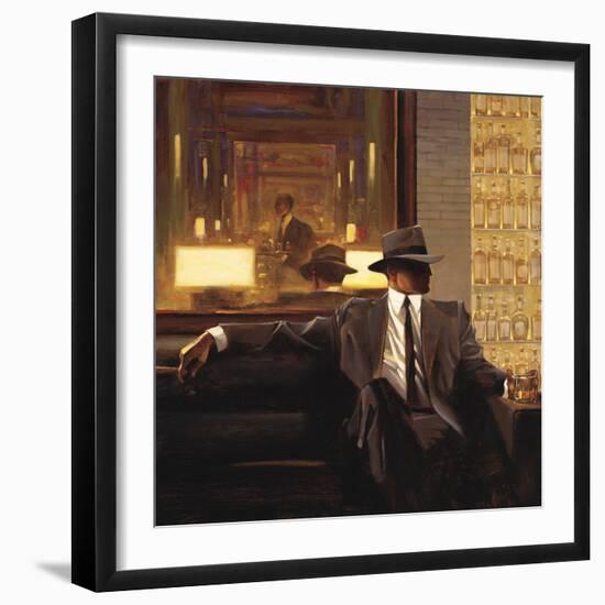 Amber Glow 1-Brent Lynch-Framed Art Print