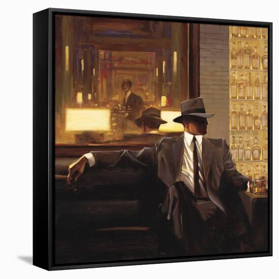 Amber Glow 1-Brent Lynch-Framed Stretched Canvas