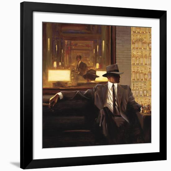 Amber Glow 1-Brent Lynch-Framed Art Print